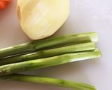 アスパラと野菜いっぱいのポタージュ作り方1写真