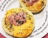 チェダー生ハムトースト作り方8写真