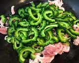 めんつゆと厚揚げで簡単！ゴーヤチャンプル作り方9写真
