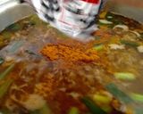 スタミナ増し挽肉野菜入り辛ラーメン作り方8写真