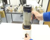 ブレンダ—でアボカドバナナスムージー作り作り方7写真
