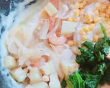 新じゃが新玉ねぎの海老グラタン作り方5写真
