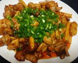 ご飯が進む鶏もも肉とちくわぶのトッポギ風作り方5写真
