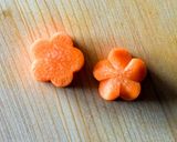 人参の飾り切り◎ねじり梅◎簡単♪作り方11写真