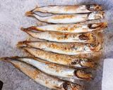 フライパンで焼くししゃものポン酢かけ作り方3写真