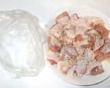 鶏もも肉の梅オイスター照り焼き♪簡単作り方2写真