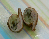 豚肉のまいたけ＆ネギ巻き照り焼き。作り方6写真