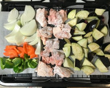 ヘルシオで簡単★鶏と夏野菜の揚げ南蛮漬け作り方3写真