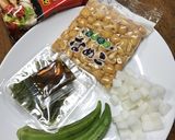 オクラとめかぶのネバトロ辛ラーメン作り方1写真