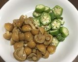 オクラとめかぶのネバトロ辛ラーメン作り方2写真