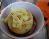 野菜ジュースで簡単！時短！トロリ新玉ねぎ作り方1写真