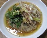 胡麻油香る薬味たっぷり水冷麺作り方3写真