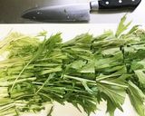竹の子と水菜の白和え作り方2写真
