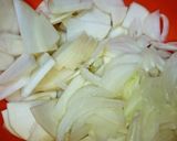 筍と鶏肉とカブの中華風酢味噌和え♥簡単☆作り方1写真