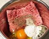 超簡単♪葉生姜の甘辛つくね焼き作り方2写真