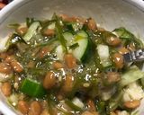 きゅうり&長いもで 納豆アレンジ♪作り方4写真