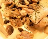 鶏肉とたっぷりきのこのクリーム煮作り方4写真