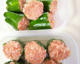 レンジでピーマン肉詰め作り方4写真