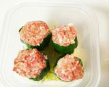 レンジでピーマン肉詰め作り方5写真