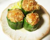 レンジでピーマン肉詰め作り方7写真