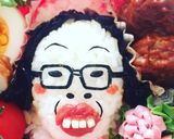 キャラ弁＊野性爆弾くっきー＊柴田理恵"笑作り方6写真