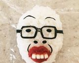 キャラ弁＊野性爆弾くっきー＊柴田理恵"笑作り方5写真