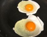 ご飯にのせてガッツリ飯☆目玉焼き甘酢あん作り方2写真