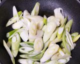豚バラ肉とチンゲン菜と長ねぎ炒め作り方8写真