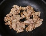 豚バラ肉とチンゲン菜と長ねぎ炒め作り方13写真