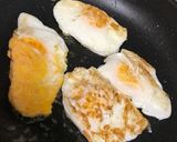 ご飯にのせてガッツリ飯☆目玉焼き甘酢あん作り方5写真