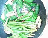 【味噌炒】胡瓜×挽肉【生姜炒】作り方7写真