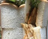 ささみ照り焼きチーズサンドイッチ。覚え書作り方8写真