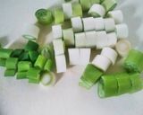 炒めネギと豆腐の味噌汁作り方1写真