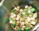 炒めネギと豆腐の味噌汁作り方2写真