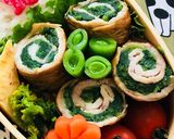 ほうれん草の豚バラ巻き巻き作り方4写真