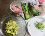トロけるマグロとアボカドの簡単プレート作り方1写真