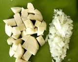 じゃが芋と椎茸のポタージュスープ作り方1写真