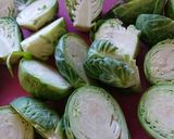 芽キャベツ♥️蒸し焼き温サラダ作り方1写真