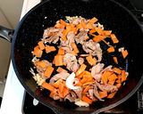 豚肉とバジルのロメスパ風焼きパスタ作り方6写真