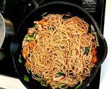 豚肉とバジルのロメスパ風焼きパスタ作り方8写真