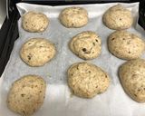黒豆入りライ麦パン(薄力粉)作り方4写真
