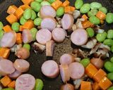 枝豆入り彩り鮮やか炒飯❤️作り方3写真