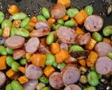 枝豆入り彩り鮮やか炒飯❤️作り方4写真
