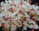 枝豆入り彩り鮮やか炒飯❤️作り方6写真