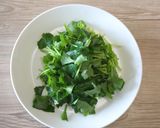 しらすと三つ葉の落としさつま揚げ。作り方1写真