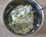 しらすと三つ葉の落としさつま揚げ。作り方3写真