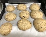 黒豆入りライ麦パン(薄力粉)作り方5写真