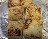 豆腐焼きめんつゆマヨ　豆腐だけ　お弁当作り方1写真