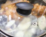 鶏肉と茄子のおろしポン酢。作り方4写真