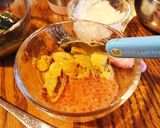 超簡単うまうま雲丹いくら卵黄乗せ三色丼作り方5写真
